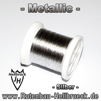 Bindegarn Metallic - Stärke: -A- Farbe: Silber